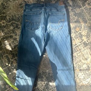 American Eagle Outfitters Light Blue Skinny Jeans